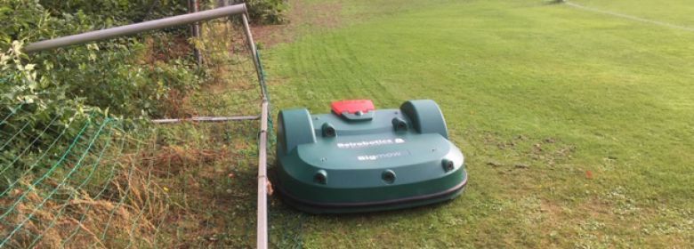 Robotmaaiers weer actief