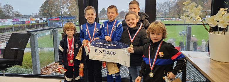 Topverkopers Grote Clubactie in het zonnetje gezet