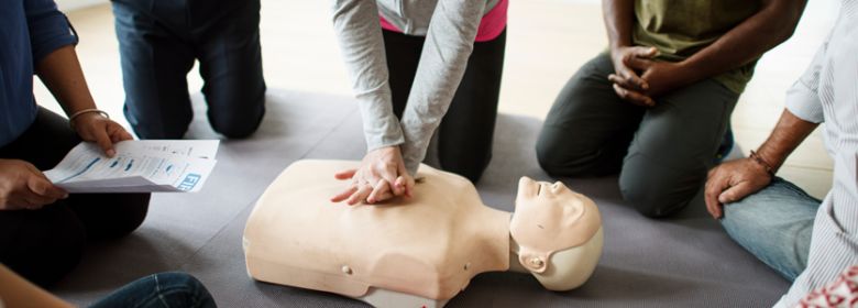 Extra reanimatie- en AED-training