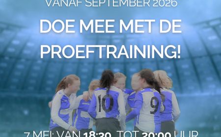 Nieuw team: Meiden onder 13