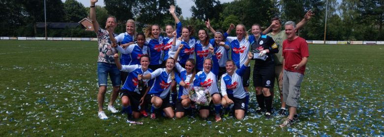 Vrouwen 1 gaan naar 1e klasse!